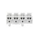 Domestic connective KSP 4-Polus with mounting legs (50 pcs./Union) Rexant