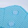 Bath pillow with suction cups "Lotus", 33 × 33 cm, color mix