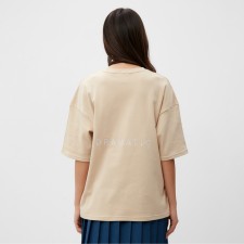 Women's T -shirt MIST DRAMATIC p. L-XL, beige