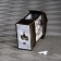 LED figure "Snowman" 7.5 × 14 × 4.2 cm, plastic, batteries AG13x3, glow warm white