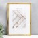 Photo frame plastic "Mira" 29.7x42 cm, (A3) gold (plastic screen)