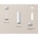 AMBRELLA LIGHT, TECHNO, XP7455002, GU5.3, White Sand Color Acrylic set.
