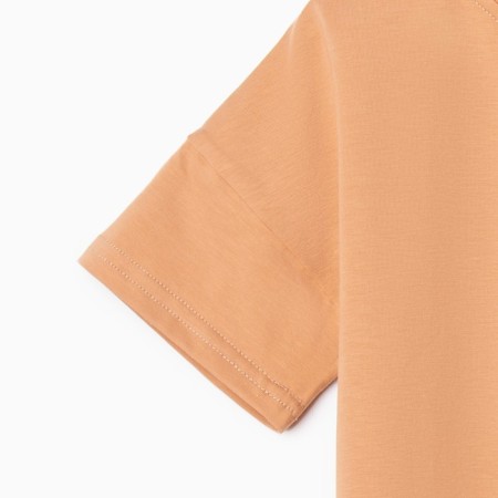 T -shirt Children's Minaku: Basic Line Kids Sand color, height 146-9