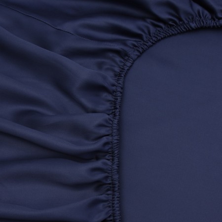 Slip on the elastic band SL Home Tencel 160*200+30 cm, col. blue-4