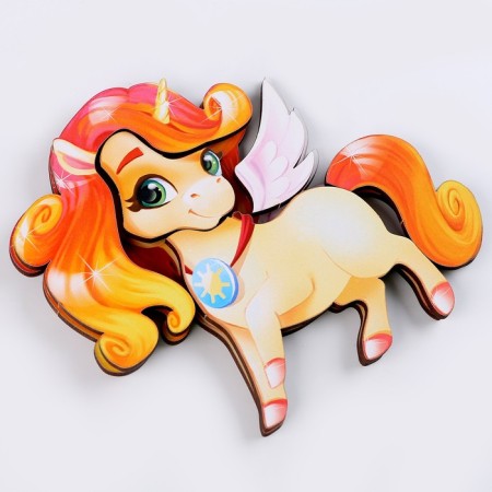 Board Velcro Game "Unicorn"-2