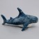 Soft toy "Shark", 60 cm, blue color