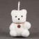 Foam toy "Bear", 8 cm