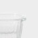 Container of heat -resistant glass of Dante's share, rectangular, 640 ml, 17 × 12.5 × 6.3 cm