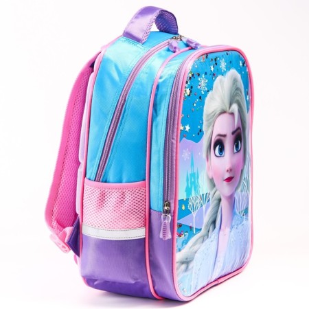School backpack, 39 cm x 30 cm x 14 cm "Elsa", cold heart-9
