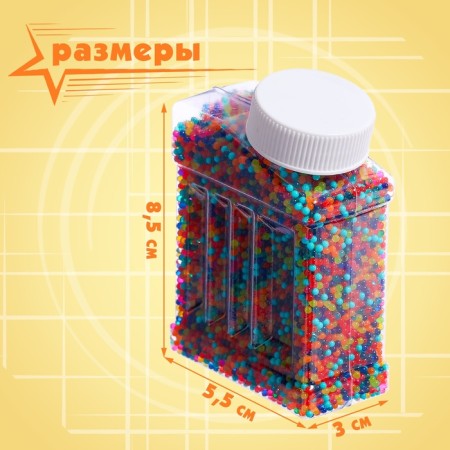 Гелевые пульки, d=7-8 мм, 20000 шт-1