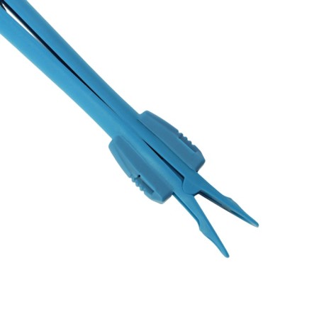 Spoon for cleaning and transferring a rodent 28 x 6.5 x 2 cm, blue-4