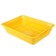 Deep toilet with a mesh of 36 x 25 x 9 cm, yellow