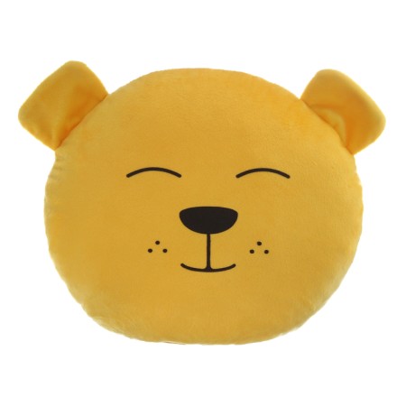 Pillow on the headrest MATHET MIMIMISH Line, 33 x 31 x 10 cm, yellow-2