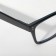 Computer glasses 28003, black gloss color