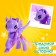 Set of Pony "Cute" 2 pcs., With accessories, Mix color