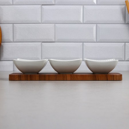 Dish "orchid", porcelain, Iran-8