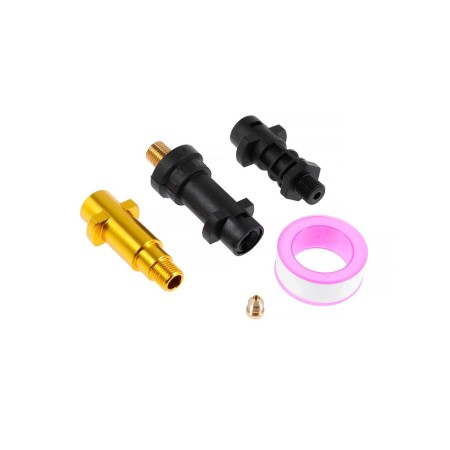 Foaming under water, volume of 1 liter, 3 connecting adapters-11