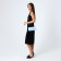 Women's bag on magnet, blue color