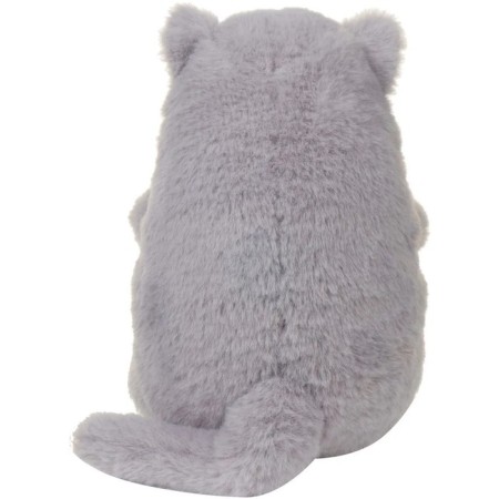 Soft toy "Cat fat", gray color, 20 cm AT365236-2
