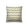 Decorative pillowcase "Colorful zigzags", on lightning, size 45x45 cm