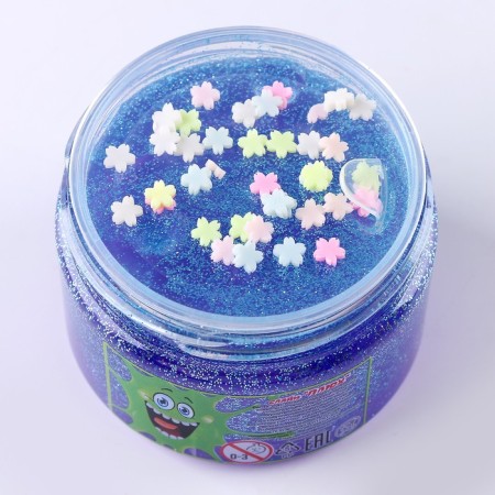Slime Plus "Sea", with sparkles and balls, assorted-3