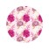 Pareo and beach rug "Bright colors", d = 150 cm