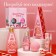 New Year's gift set, bath bombs with additives, 3 x 70 g, vanilla aroma, new year