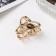 Hair crab "Edison" bend, 4.5 cm, gold