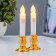 Night of the "candle" LED from 3xlr44 batteries 3,6x3.6x13 cm