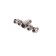 Secretary nuts Skyway, M12x1.50 21mm, Open cone, 5 ray, 1 cl, chromium, 4 pcs