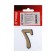 The door number "7" tundra, plastic, color gold 1 pc.