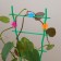 Clips for plants "Flower", set of 10 pcs., Mix