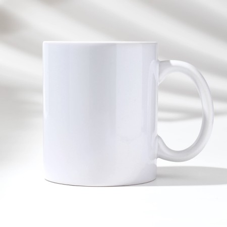 Ceramic “Squirrel” mug, 320 ml, white color-3