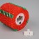 LED figure “Red Gift” 7.5 cm, plastic, AG13x3 batteries, multi -melot glow (RGB)