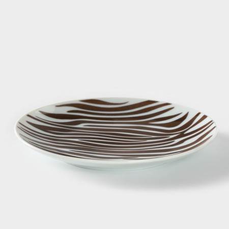 Porcelain plate "Safari. Zebra ", d = 17.5 cm-1