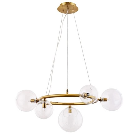 Albus chandelier, 5x40W G9, bronze color