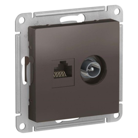 Computer socket Sche ATN000689 AtlasDesign 2 outlets, AtlasDesign RJ45, cat. 5e,