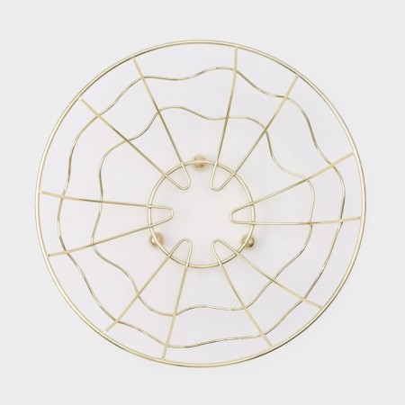 Fruitor Dolyana "Sun", 23 × 23 × 9 cm, gold color-3