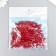 Beads for creativity tree "Red" D-0.8 cm, set of 20 g