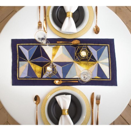 The path to the Ethel table is geometry 30x70 cm, 100% cotton, sarzha 190 g/m2-1