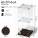 Table window, 1 shelf, 300 × 300 × 700, chipboard, glass color wenge