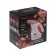 Kelli KL-312, manual, 2000 watts, 500 ml, nozzle kettle, white and purple