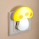 Nightlight "Small fungus" LED from the 220V mix 7.5x7.5x7 cm Risalux