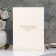 The folder for the marriage of "White" Bumvinyl, A4
