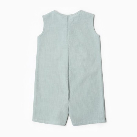 Minaku without sleeves kites, the color is gray-green, size 80-86-5