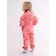 Combineson children, height 92 cm, pink color