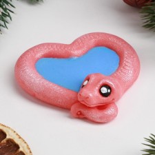 New Year. Symbol 2025. Figure soap 