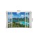 Decorative panel with photo printing “View from a window to a lake”, horizontal, size 100x150 cm