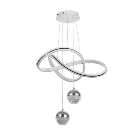 Lamp with the PDU "Mona" LED 170W 3000-6000K White 49x49x19-119 cm