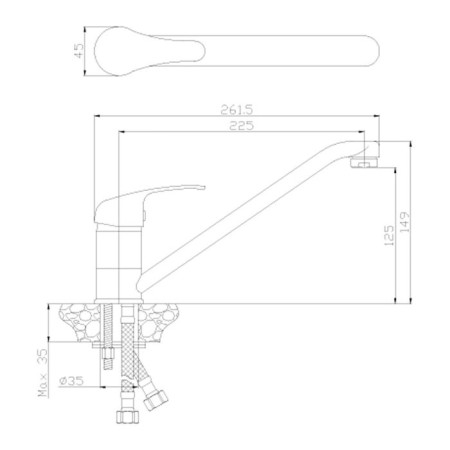Rossinka Y35-21 kitchen mixer-1